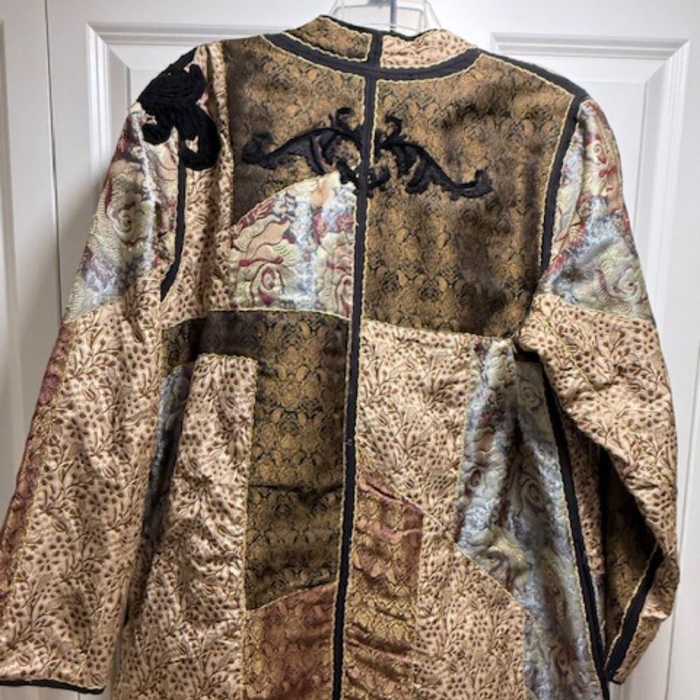 Soft Surroundings Brocade Patchwork Embroidered J… - image 5